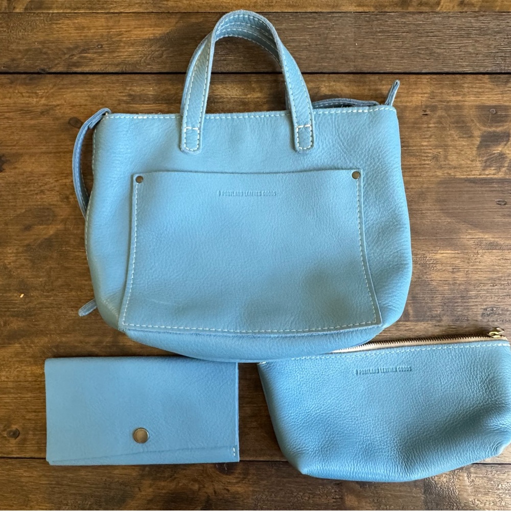 Portland Leather Goods DREAM 🩵 Lot!